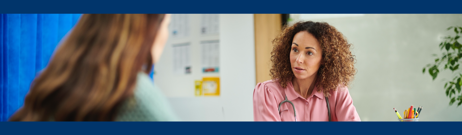 Physician Assistant speaking with a patient